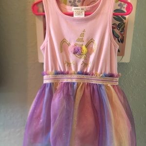 Unicorn dress!!! Size 4
